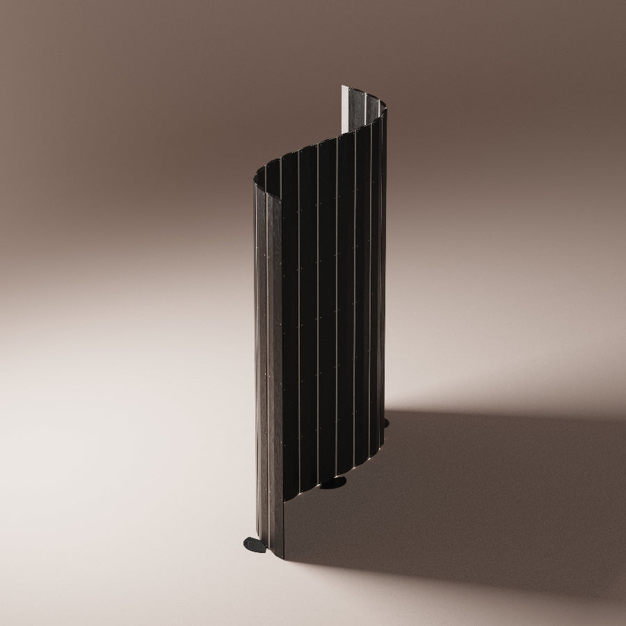 Solid walnut screen