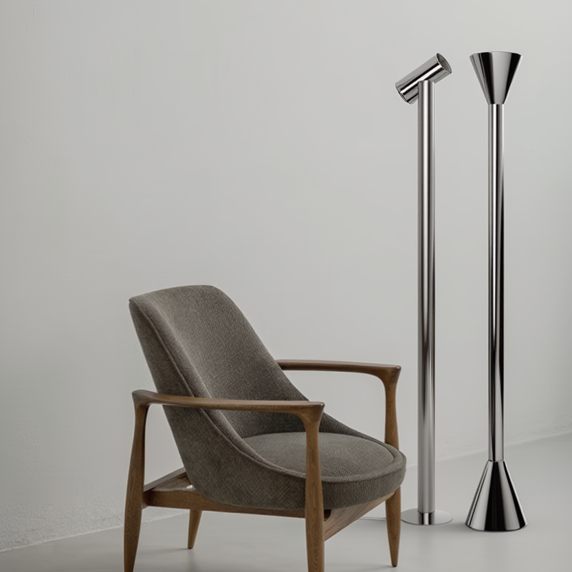 metal lamp