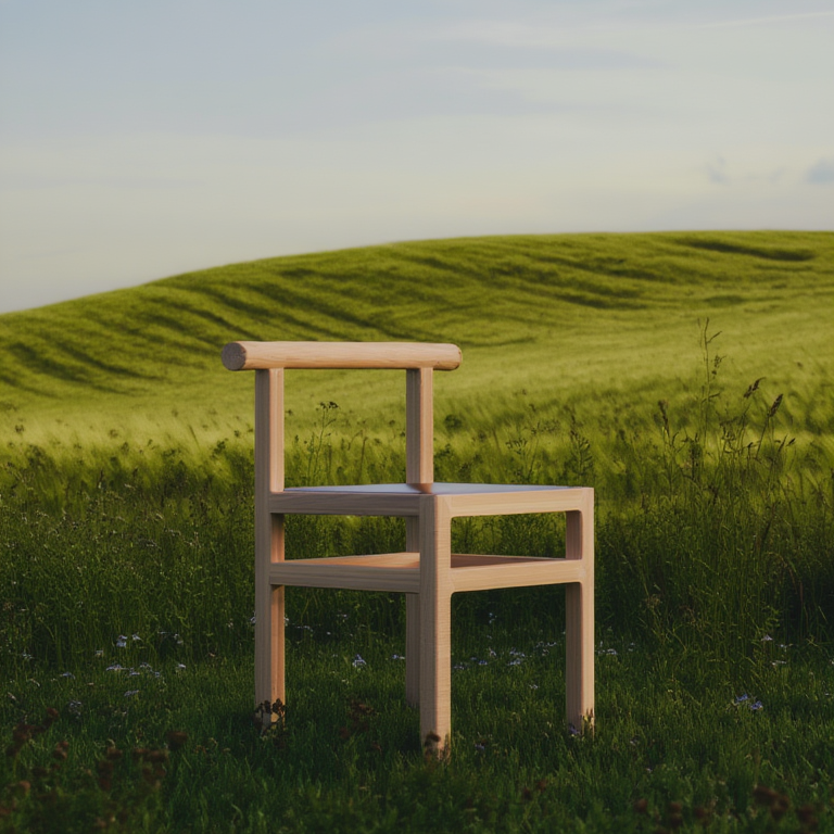 timber chair