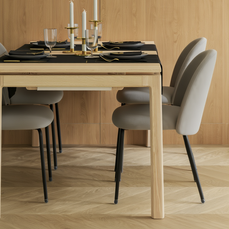 timber table