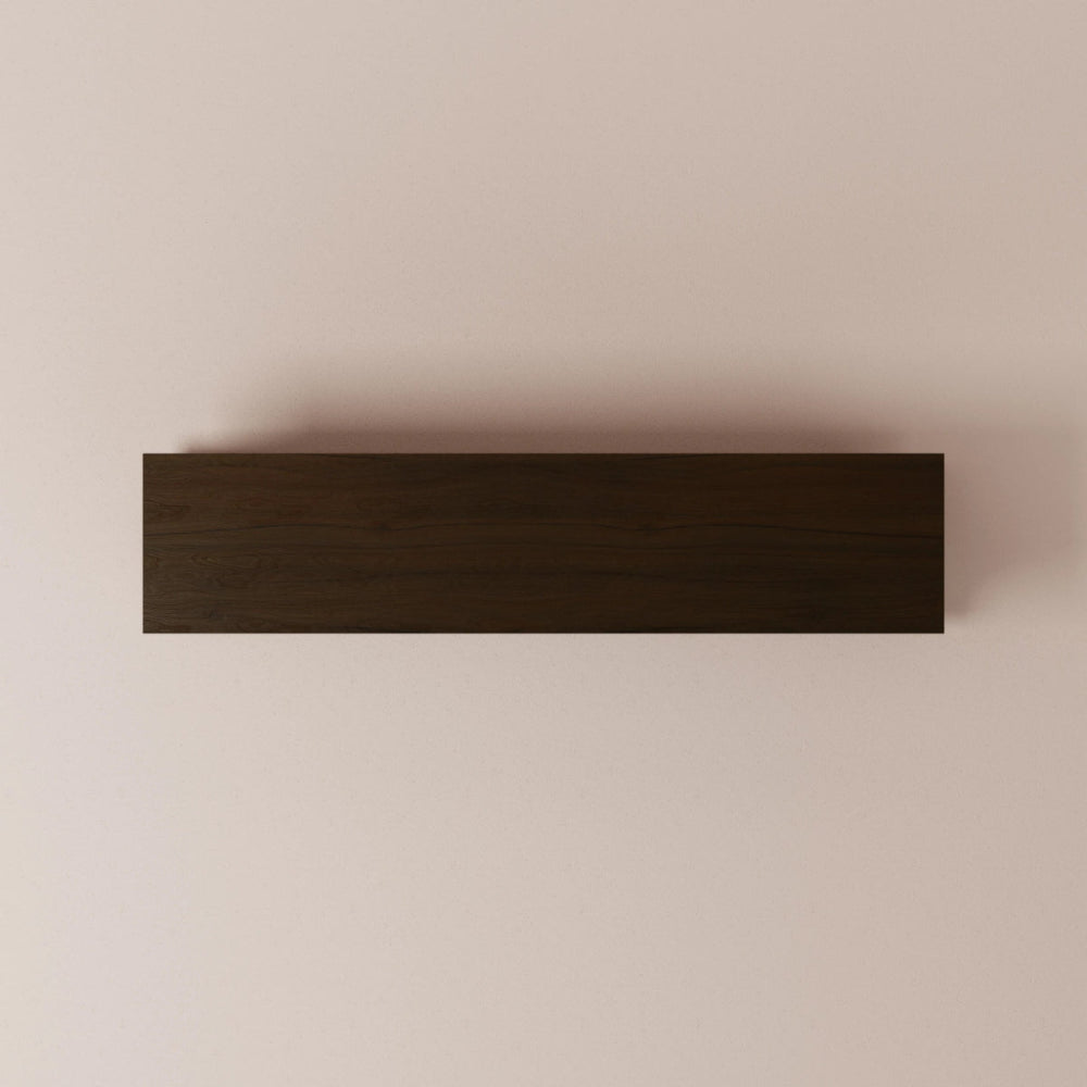 Console in solid walnut