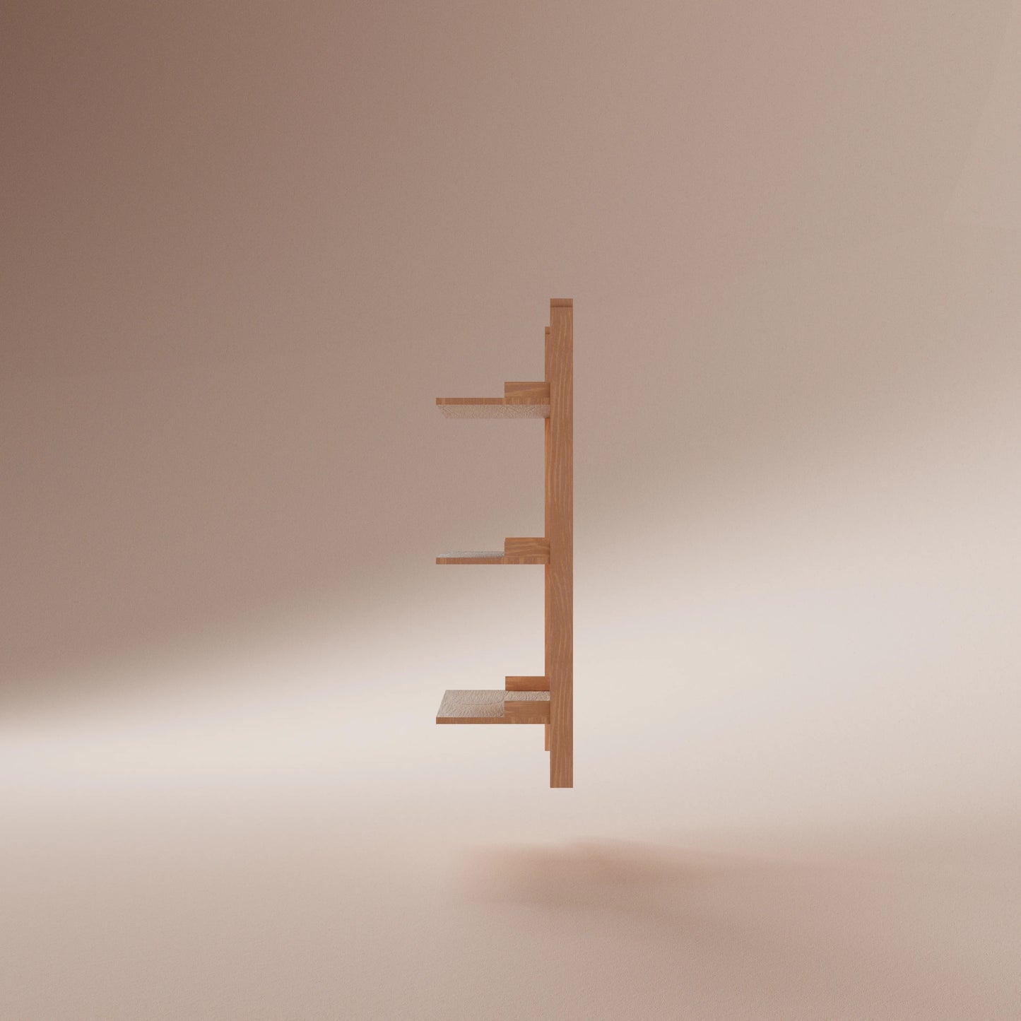 SLOT WALL SHELVES
