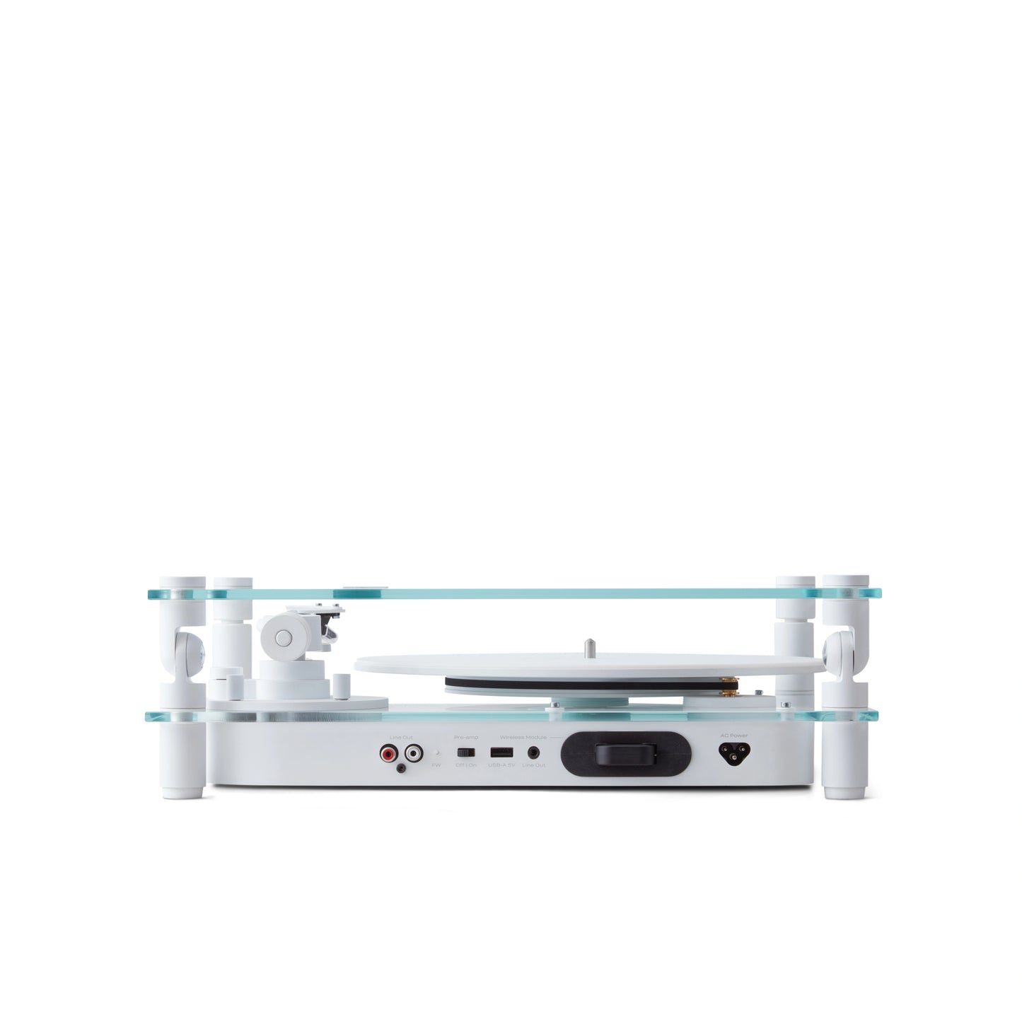 TRANSPARENT TURNTABLE
