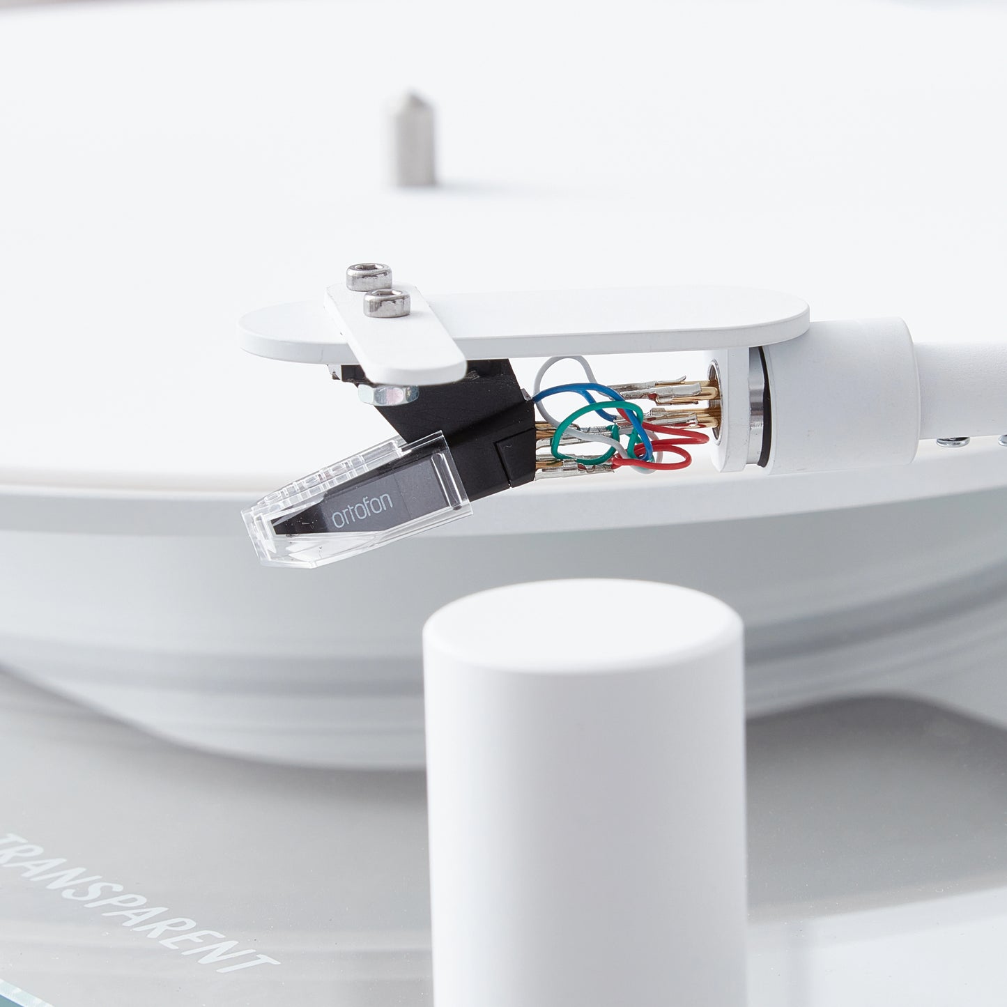 TRANSPARENT TURNTABLE
