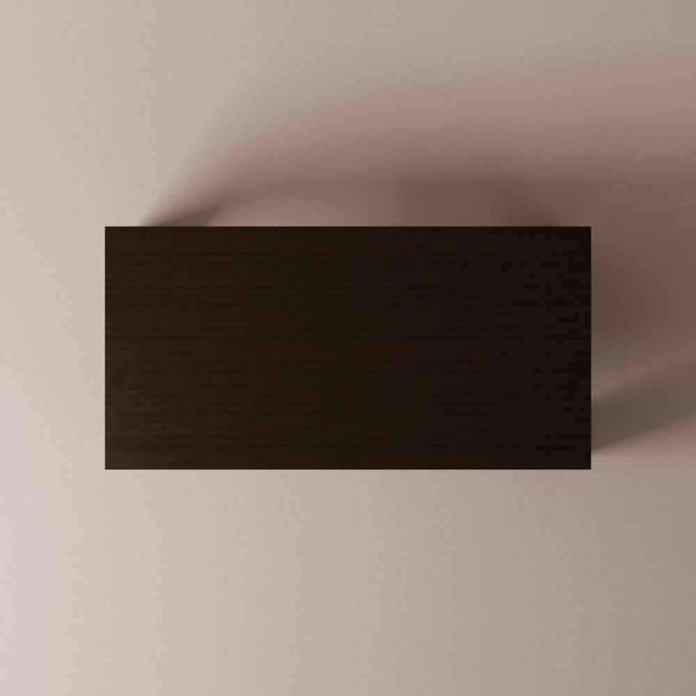 Rectangular walnut table 